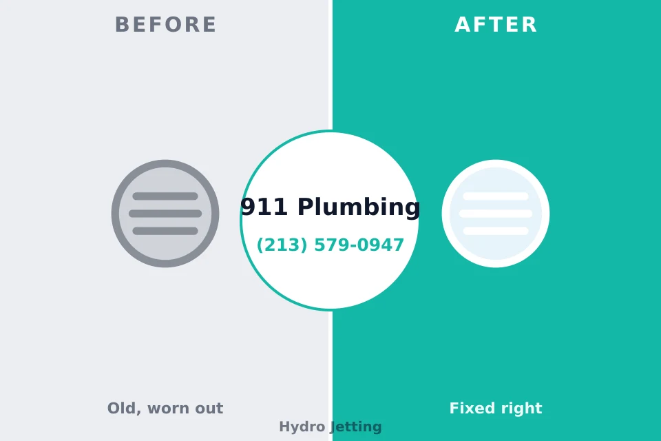 Before and after: plumbing repair North Falmouth, MA